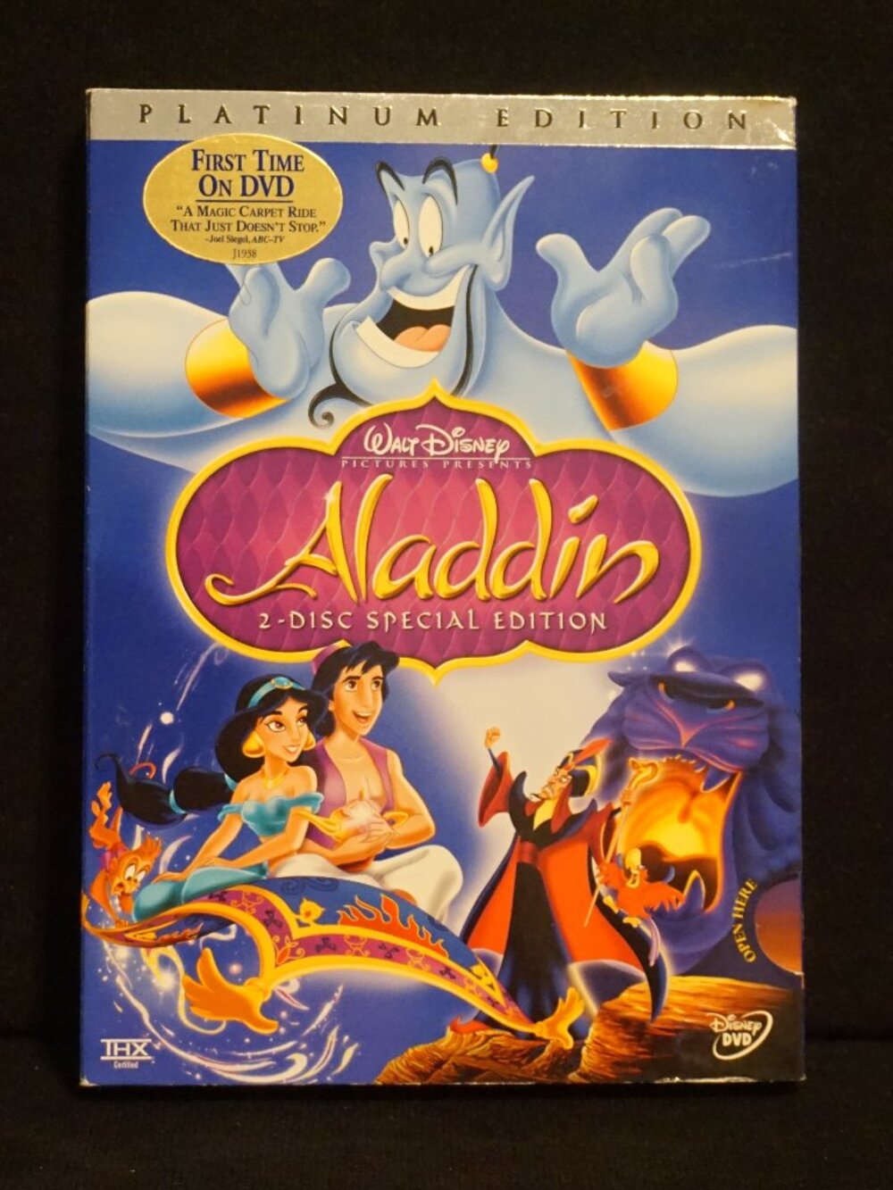 Disney Aladdin 2 Disc Special Edition DVD Platinum Edition